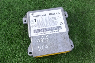 Модуль датчик подушка безпеки mercedes c-klasa w204 фото №1