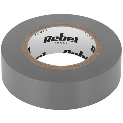 Rebel Taśma izolacyjna (0,13 mm x 19 mm x 10 yd) szara NAR0428