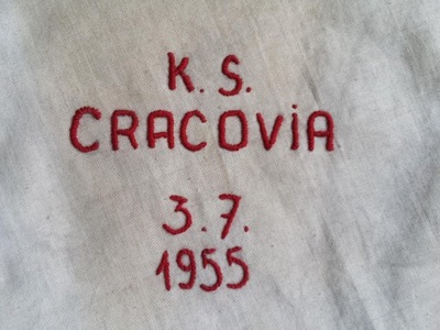 K S Cracovia 1955 Haftowany