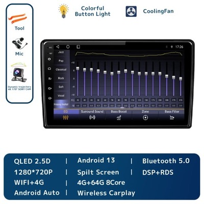 ANDROID 13 PARA RENAULT DUSTER RADIO DE AUTOMÓVIL INALÁMBRICO NAVEGACIÓN CARPLAY GPS  