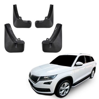 GUARDABARROS SKODA KODIAQ 5D DE 2016 DELANTERO+TRASERO 4 PIEZAS  