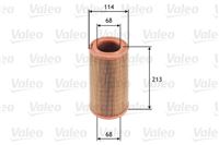 VALEO FILTER AIR CITROEN BERLINGO 96-/PEUGEOT 306 94-/PARTNER 96-  