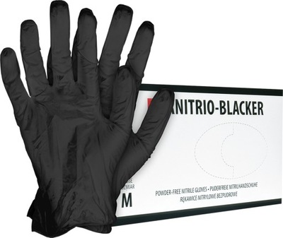 Rękawiczki jednorazowe nitrylowe r. 9 - L 100 szt.