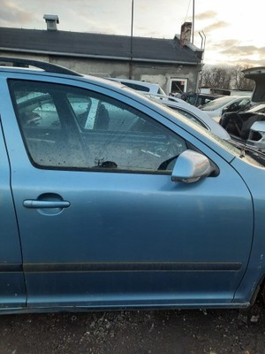 Skoda octavia ii дверь правый перед lf5x фото №1