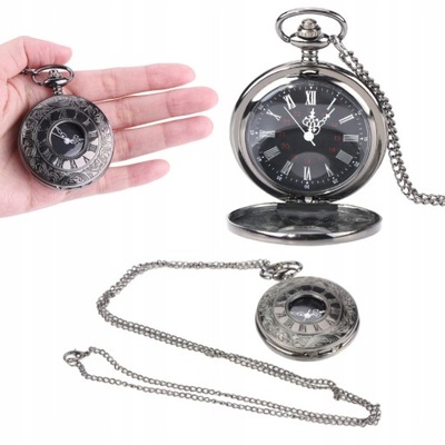 KLASYCZNY KWARCOWY ZEGAREK KIESZONKOWY