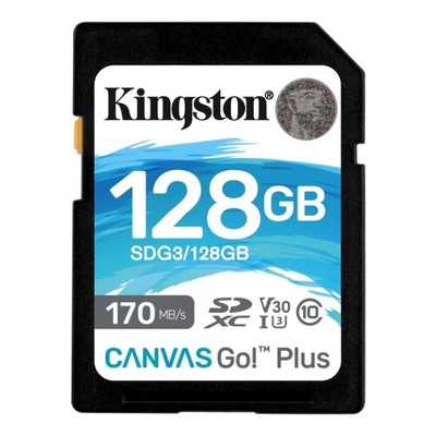 Karta SD Kingston Canvas Go Plus 128 GB