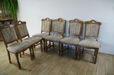 ZESTAW KOMPLET 6 KRZESEŁ