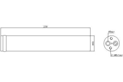 Осушитель кондиционера mitsubishi lancer vi lancer фото №1