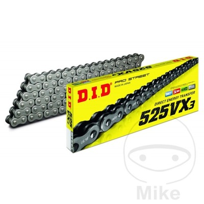 CHAIN DRIVING DID 525VX3/116 X-RING OPEN Z FASTENER  