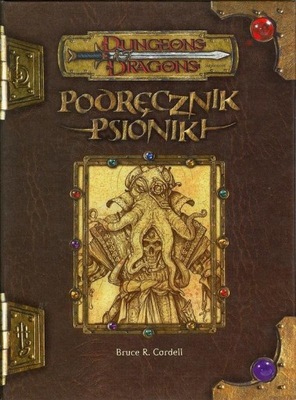 Dungeons & Dragons Podręcznik Psioniki D&D (wyd. ISA) RPG ed. polska UNIKAT
