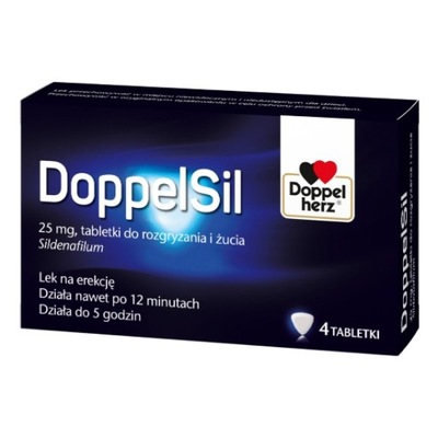 DoppelSil 25mg 4 tabletki DATA 31/05/24