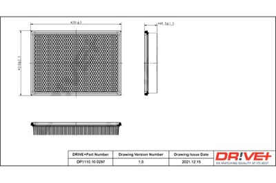 DRIVE+ FILTRAS ORO JEEP 5.7B 05-10 COMMAND ER VAN 