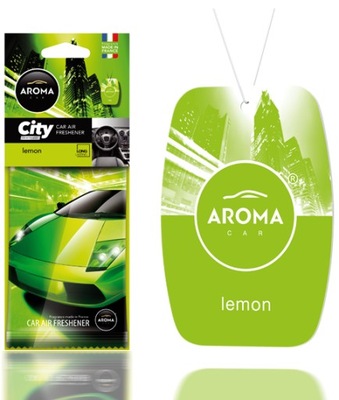 ODŚWIEŻACZ POWIETRZA ZAPACH AROMA LEMON