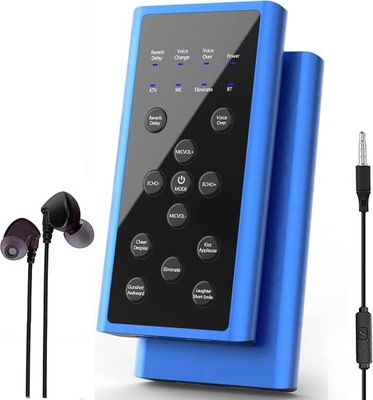 KARTA DŹWIĘKOWA V8 Audio Interface DJ Mixer Sound Card
