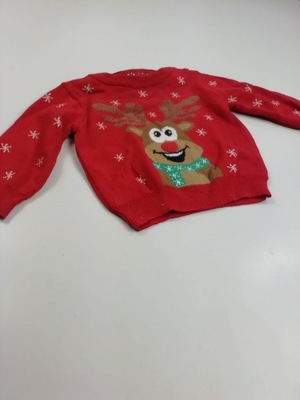Sweter świąteczny Primark na wiek 3- 6 miesięcy