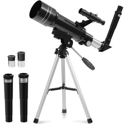 TELESKOP LUNETA REFRAKTOR ASTRONOMICZNY DO OBSERWACJI GWIAZD 360 MM ŚR. 69,