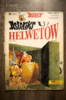 Asteriks u Helwetów, Uderzo