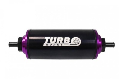 Filtr paliwa TurboWorks 8,6mm Czarny