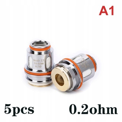 5 Szt Cewka Z1 0.4ohm Z2 0.2ohm dla Zeus Sub Ohm