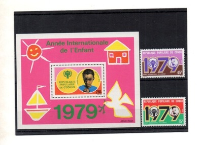 CONGO - znaczki pocztowe, zestaw.