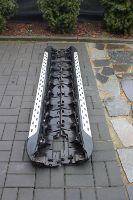 Порог правый левый пороги накладки хром mercedes glk 10r фото №1