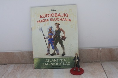 AUDIOBAJKI - Atlantyda zaginiony ląd - 57/23- książka + figurka