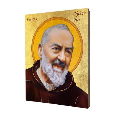 Ikona święty Ojciec Pio