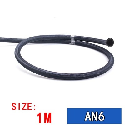 1M AN4 AN6 AN8 AN10 Fuel Hose Oil Gas Cooler Hose Line Pipe Tube Nyl~7875 фото