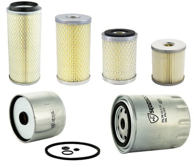 SET FILTERS OILS I AIR DV1792, DV1786, DV1788, DV1792, DV1794  