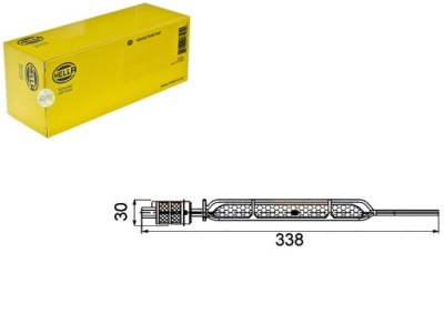 Hella осушитель кондиционера hella 13148307 1618308 фото №1