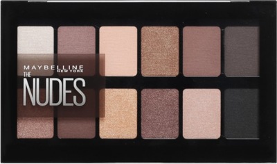 MAYBELLINE THE NUDES Paleta 12 cieni do powiek