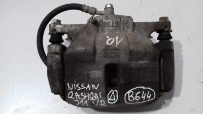 Nissan qashqai j11 суппорт тормозной правый перед фото №1