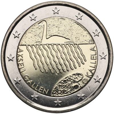 Finlandia, 2 euro 2015, Kallela