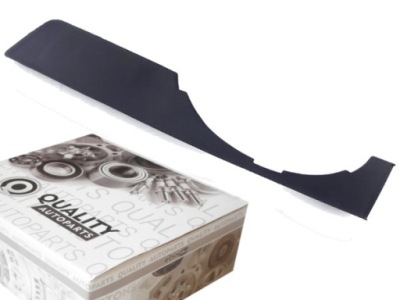 Заглушка решётка бампера рамка противотуманной фары верхний левая audi a4 s4 b7 2004- фото №1