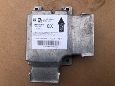 Датчик модуль подушка безпеки opel vectra c signum 13170589 фото №1