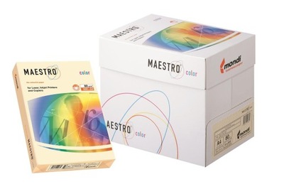 PAPIER XERO A4 80 G MAESTRO ŻÓŁTY IGEPA 941SY40A80 IGEPA