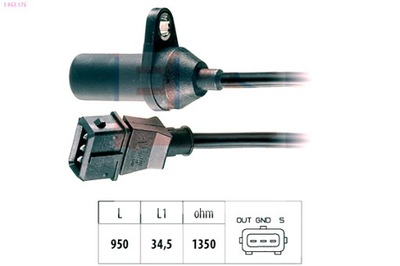 EPS SENSOR REVOLUCIONES DE EJE CIGÜEÑAL FIAT  