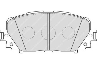 КОЛОДКИ ТОРМОЗНЫЕ GREAT WALL VOLEEX C20R TOYOTA YAR