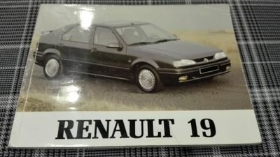 RENAULT 19 MANUAL MANTENIMIENTO LIBRO 1994  