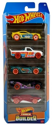 HOT WHEELS ZESTAW 5 AUTEK TRACK BUILDER HLY69 5PAK