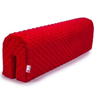 Ochraniacz piankowy na łóżko barierkę do łóżeczka czerwony 120 cm Dreamland