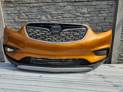 Opel mokka x бампер перед решётка  решётка радиатора фото №1