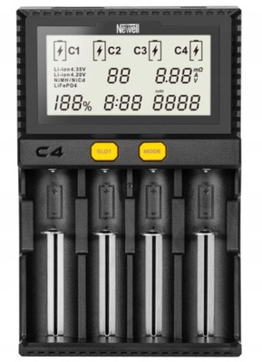 Uniwersalna ładowarka Newell Smart C4 Supra AA/AAA