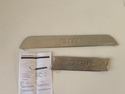 Hyundai i30 2012- накладки внутрішнє двері 3522980 фото №1