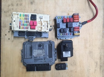 Набор бортовой компьютер двигателя alfa romeo 159 1.9 8v jtdm фото №1