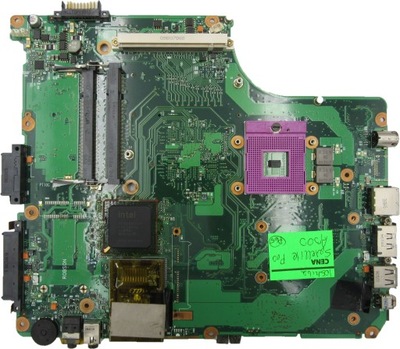 Płyta główna Toshiba Satellite Pro A300 PT10G uszkodzona na części
