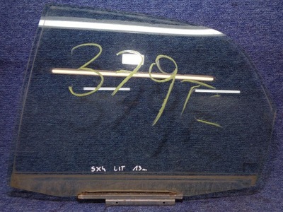 Стекло боковая fiat sedici sx4 13r. левая задняя фото №1