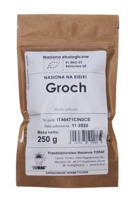 GROCH NASIONA KIEŁKI 250g EKO BIO TORAF