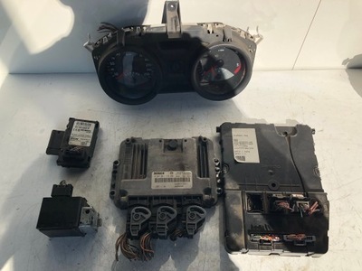 Блок керування набір стартовий renault megane ii 0281011776 8200391966 фото №1