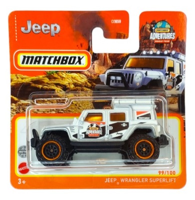 Matchbox Jeep Wrangler Superlift